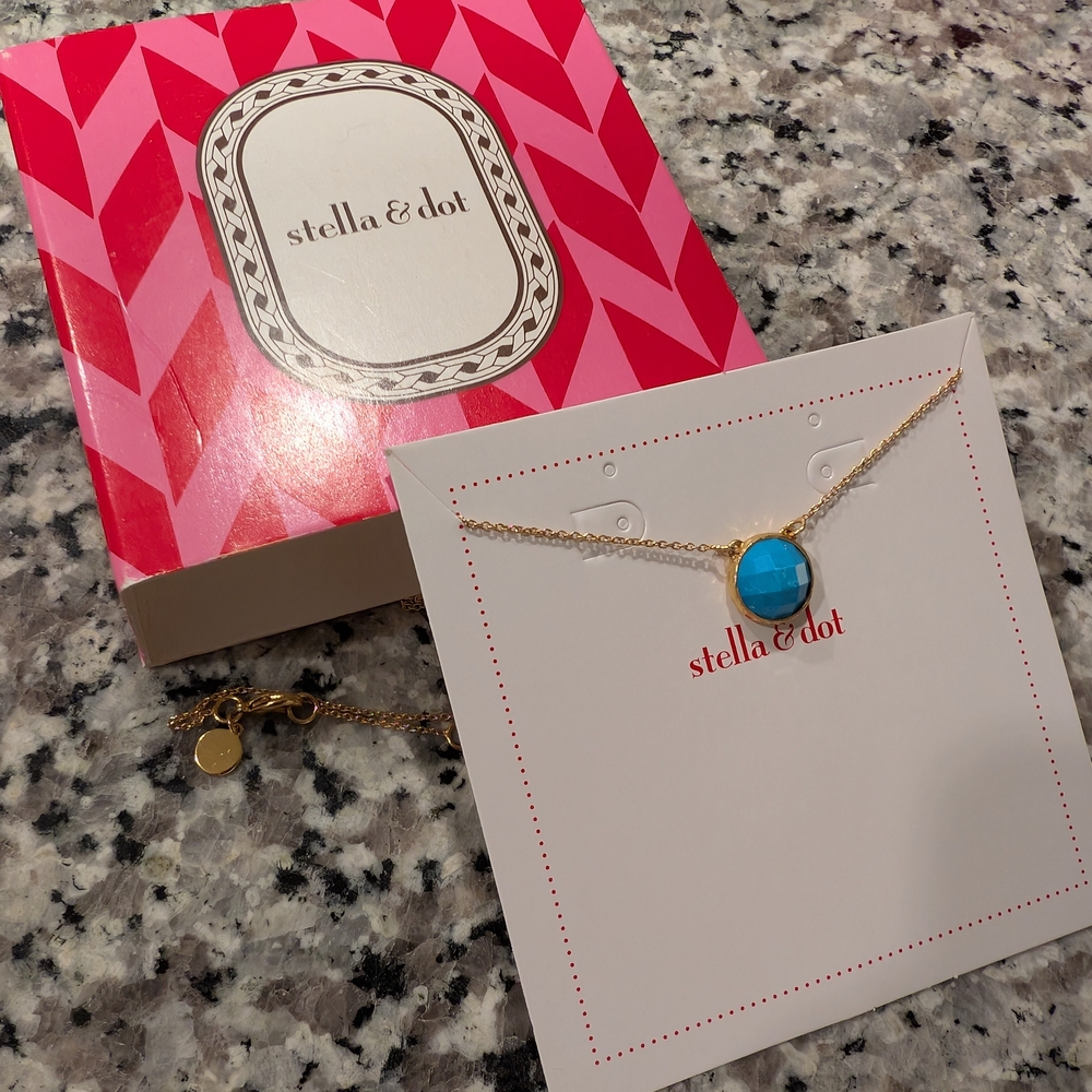 Stella & Dot Turquoise Necklace